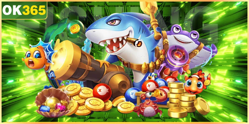 Bắn Cá 5 Sao – Trải Nghiệm Giải Trí Kịch Tính Tại OK365 Giới thiệu cơ bản về bắn cá 5 sao